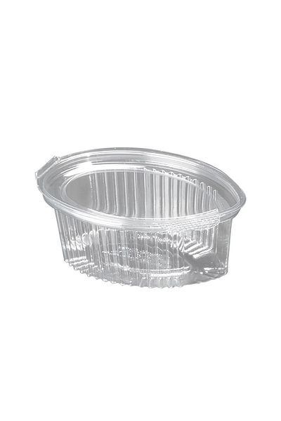 ayliz plast&ambalaj Plastic Leakproof Sauce Container with Lid 50 Cc (100 Pieces) – Disposable, Food Compatible Transparent Sauce Container