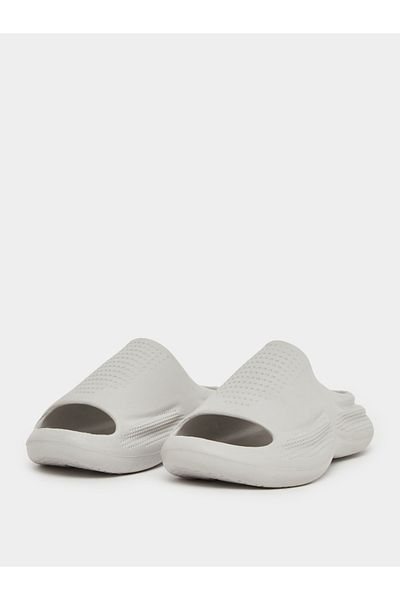 Styli Perforated Open Toe Slip-On Slides