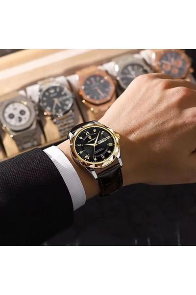 POEDAGAR 615L Classic Luxury Design Men's Wrist Watch