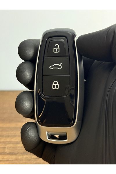 Luxe Aksesuarr Volkswagen Golf Jetta Passat Polo Skoda Seat Inverter - Conversion 3 Button Key Controller Case