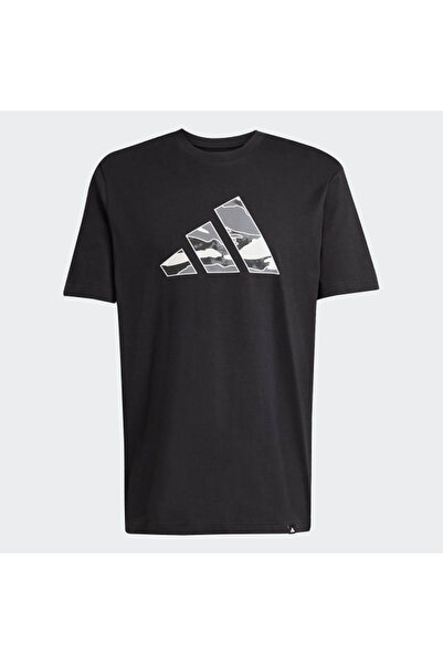 adidas Γραφικό μπλουζάκι με λογότυπο Camo