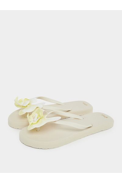 Styli Flower Corsage Flip Flop