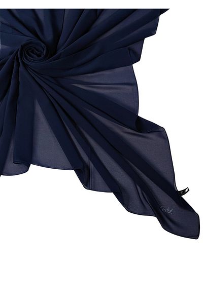 mim eşarp Φουλάρι Enba Oversized Chiffon μονόχρωμο – 140x140 cm