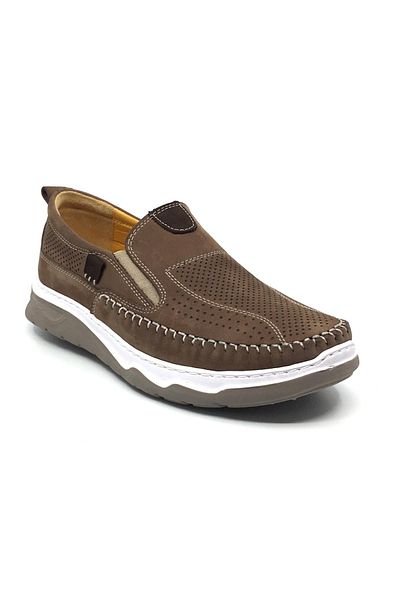 Luis Figo 100% δέρμα Nubuck Ανδρικά καλοκαιρινά ορθοπεδικά άνετα παπούτσια Rok New Season 40-44
