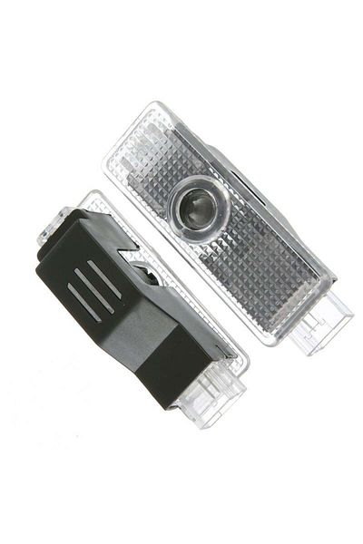 TECHSTAR Set de 2 embleme cu logo LED pentru ușă dedicate mărcii auto BMW