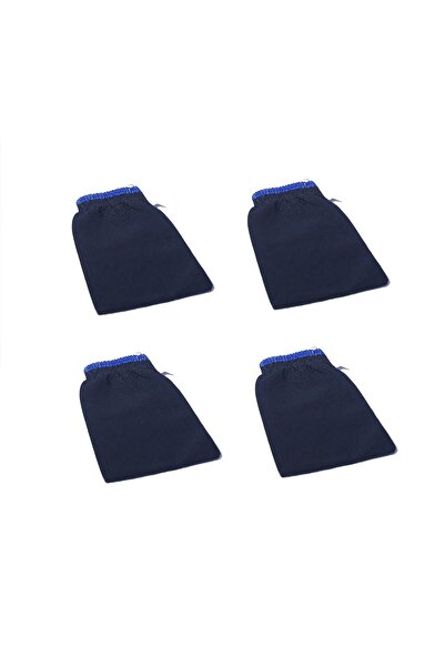 alkhuzama مجموعة ليفة مغربية فاخرة لتقشير الجسم – 4 قطع