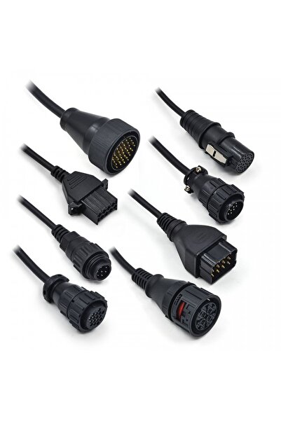 TECHSTAR Set de 8 cabluri adaptoare multi-marcă pentru camioane OBD2