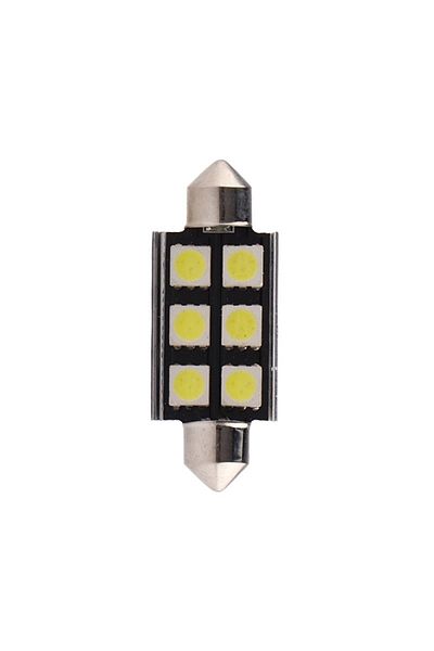 TECHSTAR Bec LED Auto Techstar® Festoon, Alb Rece, 6000K, 12V, 720lm, 41mm
