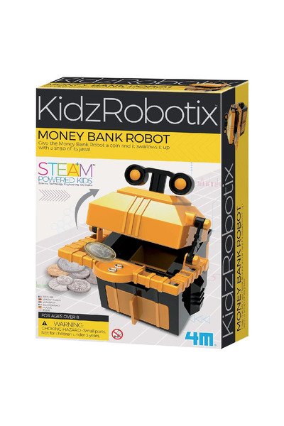 NEWBRENDHOME Öğretici Eğitici Oyuncaklar 4M Kumbara Robot Kiti Kız Erkek Çocu...