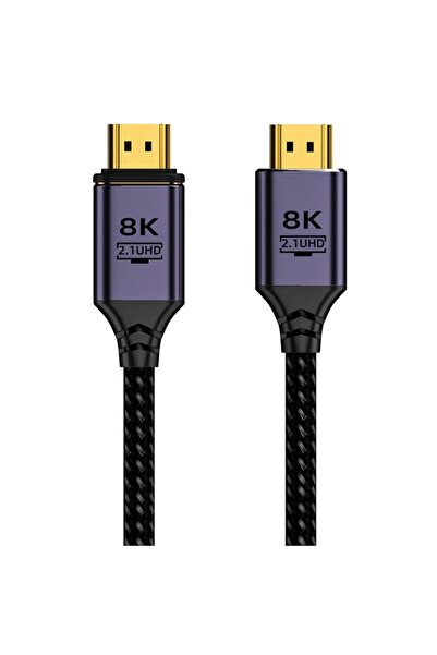 teknoparkx كابل ALLY HDMI إلى HDMI 8K HD 2.1UHD مع رأس مغناطيسي 1 متر-(5775)