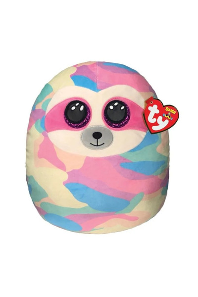 NEWBRENDHOME ألعاب تعليمية تفاعلية، وسادة تاي سكويشي بوس على شكل حيوان كسول ك...