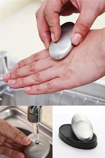 LOVYCO Steel Soap Deodorizer Stainless Steel Soap-Metal Soap
