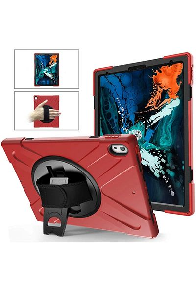 ETC Ally İpad Pro 12.9 3-Layer Stand Armor Case/Shockproof-(5775) - Myg6847-8232