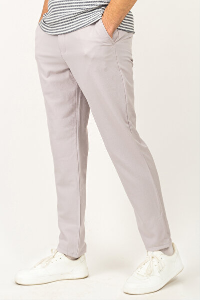 APT PRESTIGE Basic Pattern Jogger Pants with Elastic Waist