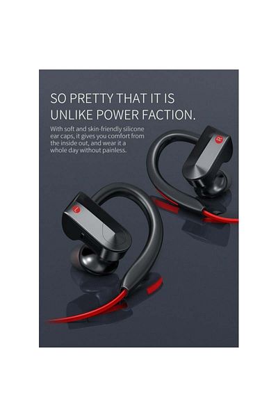 TECHSTAR Căști wireless ® K98, negre, Bluetooth 4.1, HiFi, cip CSR