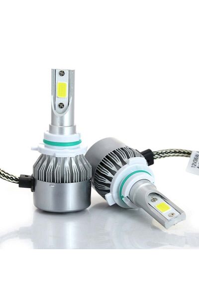 TECHSTAR Set of 2 Techstar® C6 Auto LEDs, 9006, 36w, 3800 Lumens, 6500K, AUTO, 12-24 Volts, COB