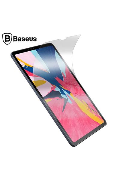 ETC iPad Pro 12.9 Inch 2021-2020-2018 Paper Like Film Shock Absorbing Pet Screen Protector-(- Myg3996-3472