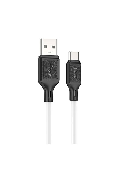Genel Markalar X90 USB to Type-C 3A Silikon Hızlı Şarj ve Data Kablosu-(5775)