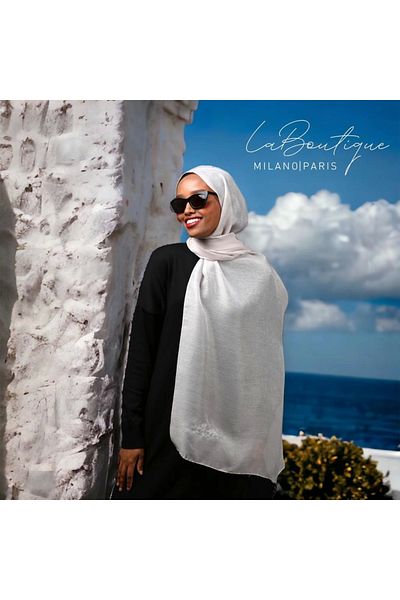 LA BOUTIQUE Silvery Shal - Stone - 70X190