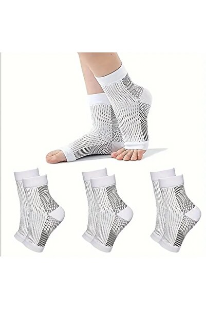 ORGANICYOU SHENZHEN 2 adet Nöropati Çorabı, Bileklik Çorap Sıkıştırma Çorabı Bilek için BEDEN: L/XL