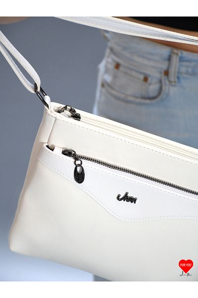 JARA Bag Athens 3 Compartment Waterproof Cross Strap Lightweight Soft Leather Mother Shoulder Bag