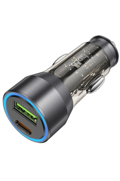 Genel Markalar NZ12A Action PD43W USB + Type-C Hızlı Şarj Araç Çakmaklı Şarj ...
