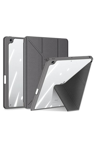 CepteToptan Dux Ducis iPad 10.9 2022 Case Magi Series Cover with Pencil Holder and Sleep Mode - Mki̇2247-6533