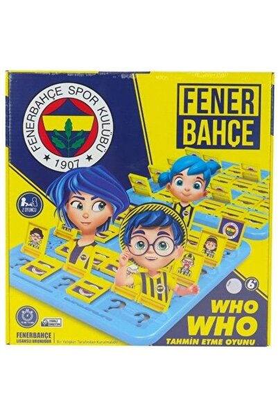 SPOR35 Kız Erkek Çocuk Oyuncak Fenerbahçe Lisanslı Bil Bakalım Kim ? Kız Erke...