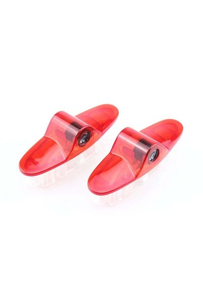 TECHSTAR Set of 2 LED Logo Emblems for the door dedicated to the RENAULT car brand