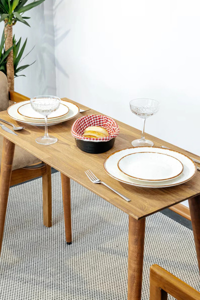 Datvico "Shota" Masif Ahşap Yemek Masası