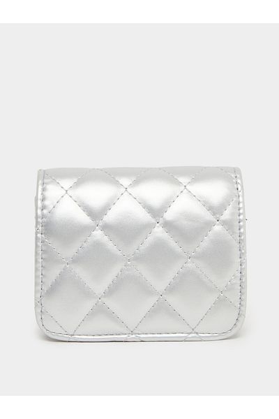 Styli Embellished Crossbody Bag with Chain Strap