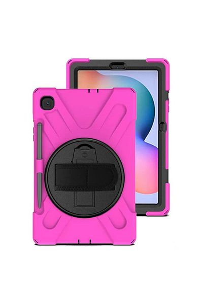 CepteToptan Galaxy Tab S6 Lite P610/P615/ P617 Case Pen Native 3 Layer Stand Zır - Mki̇5484-2367