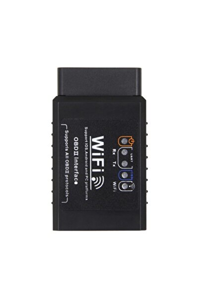 TECHSTAR Interfață de diagnosticare auto OBD2 WiFi cu cip de cuplu ELM v1.5