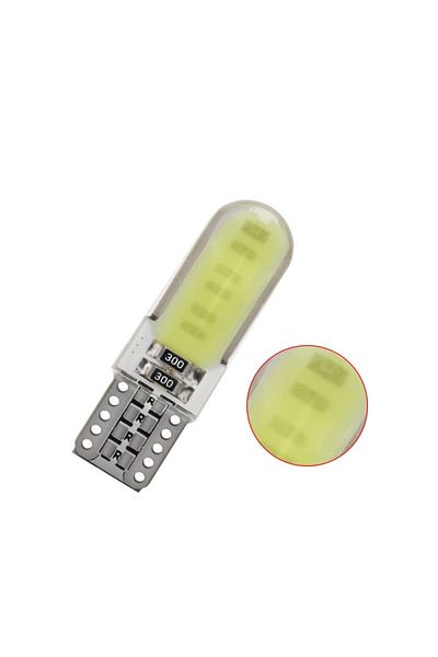 TECHSTAR ® T10 Auto Led Bulb, W5w, Cool White, 6000k, 12v, 150 Lm