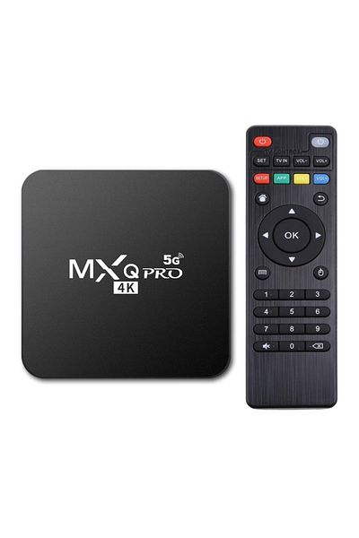TECHSTAR Mini PC TV Box Techstar® MXQ PRO UltraHD 4K, TV BoxQuad-Core 64 Bit 4GB RAM, 64GB ROM, 5G Wireless,