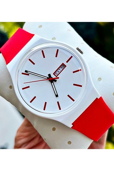 Weluxa Phosphorescent Scorpion Yelkovan Unisex Wristwatch with Silicone Band Calendar