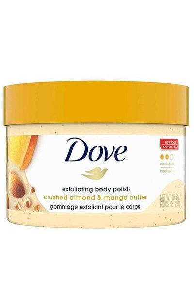 Dove Exfoliating Body Polish Crushed Almond Mango Butter 298 g