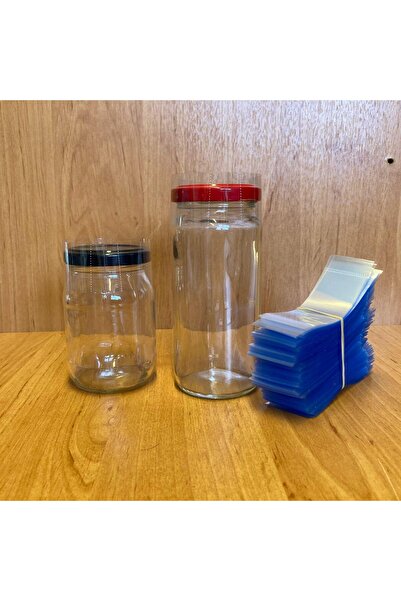 labshop41 Şişe Kavanoz Emniyet Garanti Bandı 53 mm Ağız Uyumlu , Şişe Emniyet...