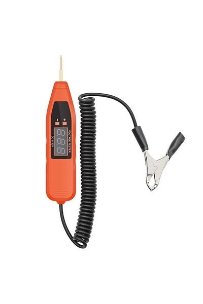 TECHSTAR ® Automotive Test Light, 5-32v, Orange, Checks Fuses, Switches, Distributors And Circuits, L