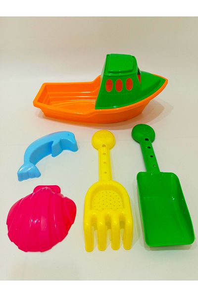 a v d a Ship Boat Paddle Rake Beach Sea Bath Tub Toy Set