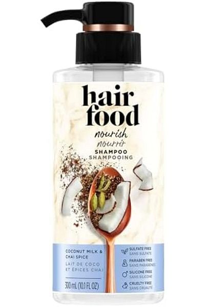 Hair Food Nourishing Shampoo with Coconut Milk & Chai Spice, 300 ml