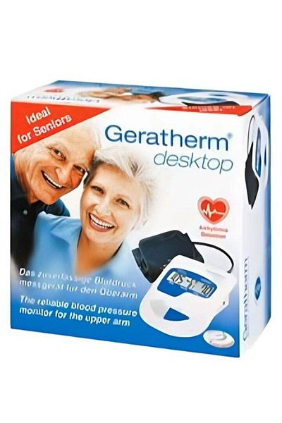 Geratherm Fully Automatic Blood Pressure Monitor from Upper Arm with Comfortable Cuff