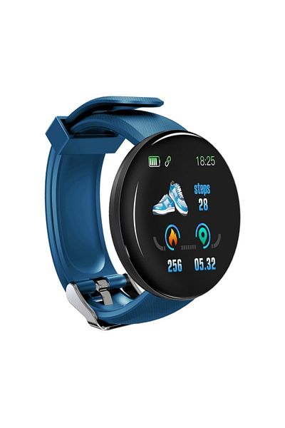 TECHSTAR ® D18 Smartwatch, 1.3inch Oled, Bluetooth 4.0, Blood Pressure, Pulse, Blood Oxygen Monitorin