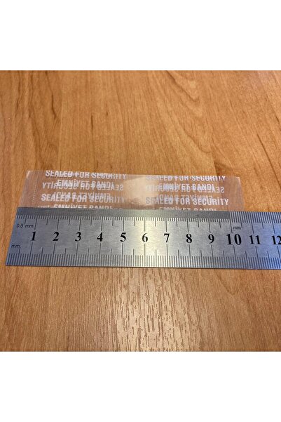 labshop41 Şişe Kavanoz Emniyet Garanti Bandı 57-63 mm Ağız Uyumlu , Şişe Emniyet Bandı x 100 Adet