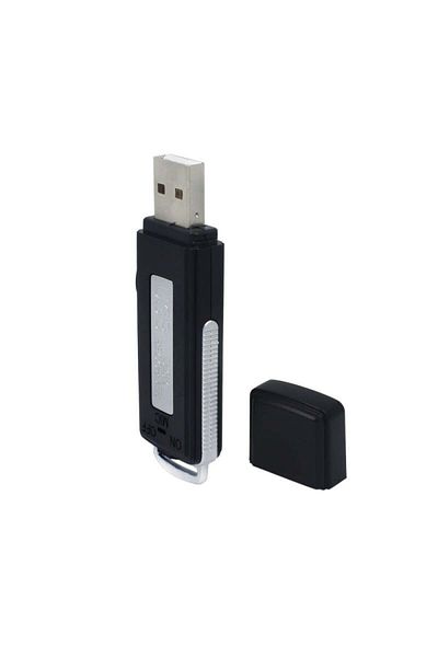 TECHSTAR ® U-disk B2 Spy Usb Memory, 8gb, Integrated Microphone, Automatic Recording, Rechargeable Ba