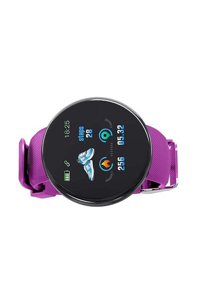 TECHSTAR ® D18 Smartwatch, 1.3inch Oled, Bluetooth 4.0, Blood Pressure, Pulse, Blood Oxygen Monitorin