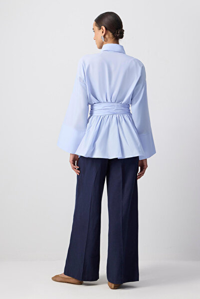 Touché Privé Belt Shirt Collar Tunic