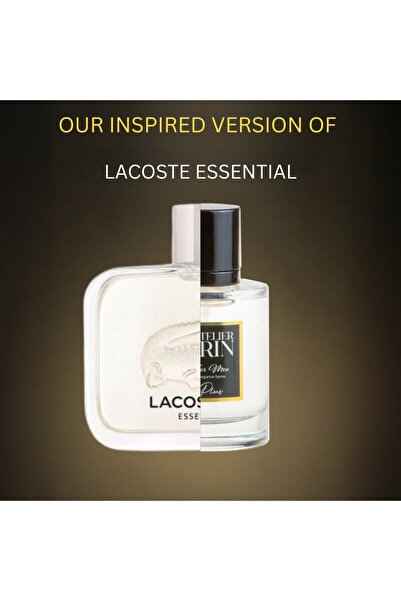 LATELİER ERİN L'Atelier ERIN M8 Eau de Parfum, 50 ml, for men, inspired by L@coste Essential