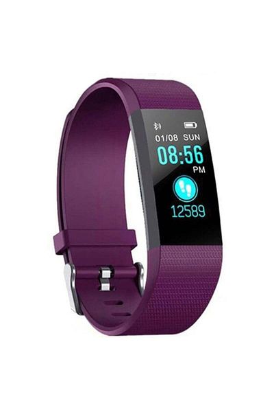 TECHSTAR ® Id115 Plus Fitness Smart Bracelet, 0.95" Oled, Bt4.0, Waterproof Ip65, Heart Rate, Blood P