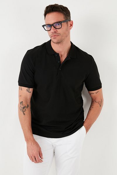 Buratti Cotton Regular Fit 3 Pack Polo Neck t Shirts Men Polo Neck t Shirt 59029641527S3